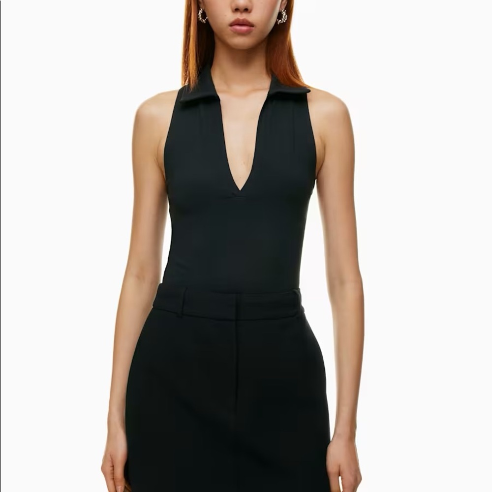 Aritzia Babaton Contour Polo Tank